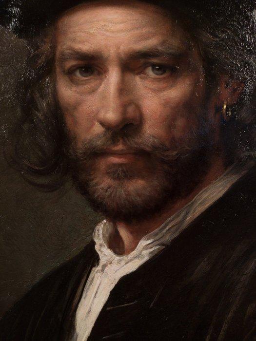 Piotr Topolski (XX-XXI) - Kris, Antiek en Kunst, Kunst | Schilderijen | Klassiek