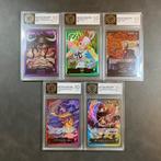 BAN DAI ONE PIECE Card - SET x5 Cards Graded 10 2023 ONE