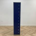 Tweedehands lockerkast 10 vaks (hxbxd) 182x38x46 cm, Grijs -, Huis en Inrichting, Kasten | Lockerkasten, Gebruikt