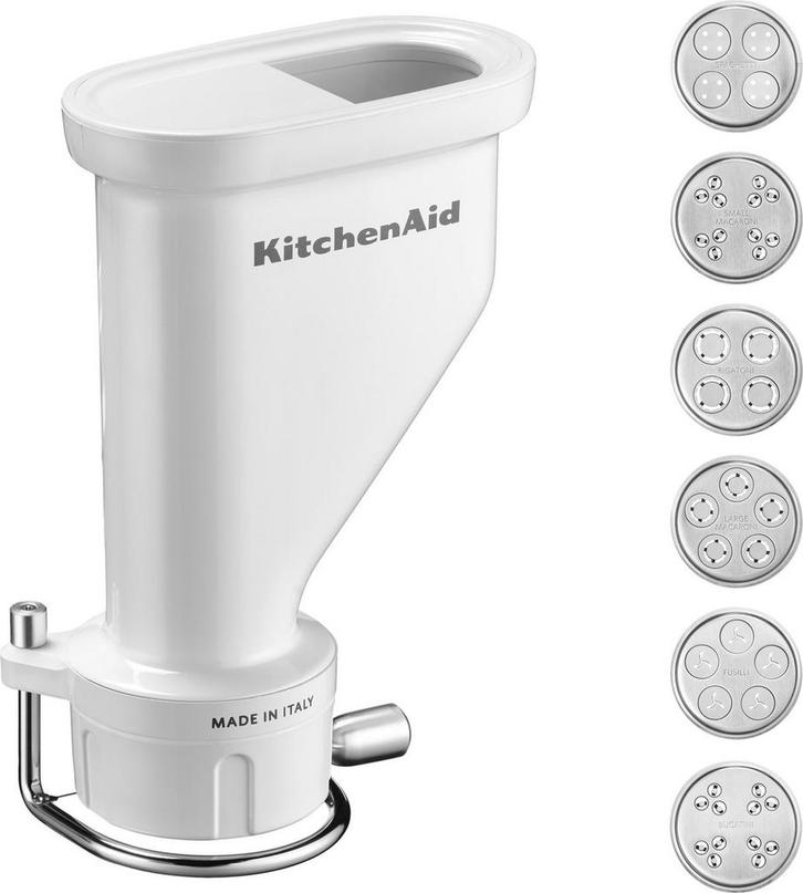 KitchenAid Pastapers accessoire met 6 vormen 5KSMPEXTA, Electroménager, Mélangeurs de cuisine, Envoi