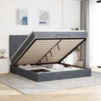 vidaXL Ottoman bed met matrassen 160x200cm fluweel, Verzenden, Nieuw