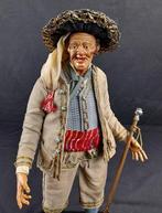 Figurine - Uomo rustico con cappello - Faïence