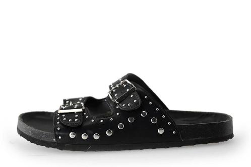 Ann Rocks Slippers in maat 40 Zwart | 5% extra korting, Kleding | Dames, Schoenen, Zwart, Gedragen, Slippers, Verzenden