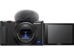 Sony -  Vlog  Compactcamera Zwart, Audio, Tv en Foto, Verzenden, Nieuw, Sony, Minder dan 4 keer