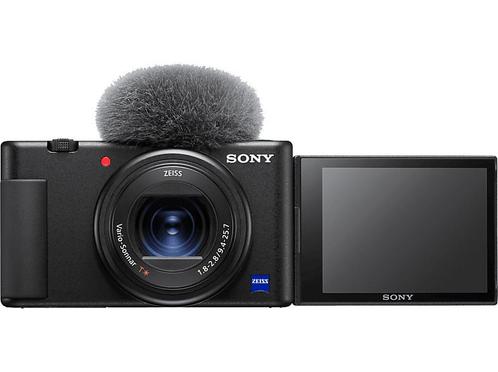 Sony -  Vlog  Compactcamera Zwart, Audio, Tv en Foto, Fotocamera's Digitaal, Minder dan 4 keer, Nieuw, Sony, Verzenden