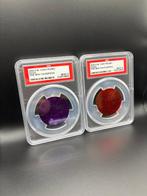 Pokémon - 2 Graded card Eevee Coin Pre Mini Tin Espeon &, Nieuw