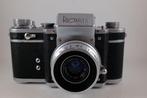 Rectaflex Junior +Angenieux Z2 2,9/50mm + Custodia in pelle, Nieuw