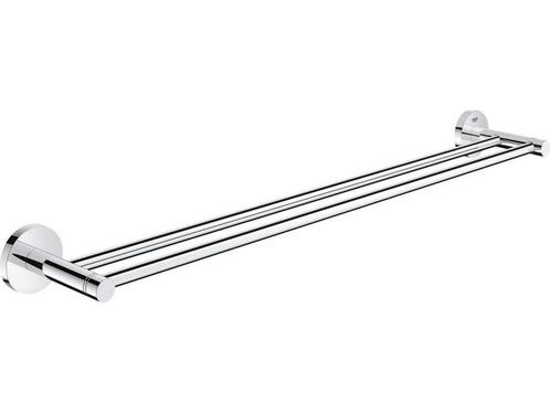 GROHE Essentials Dubbele Handdoekhouder - 60 cm - Metaal -, Huis en Inrichting, Woonaccessoires | Overige, Zo goed als nieuw, Verzenden