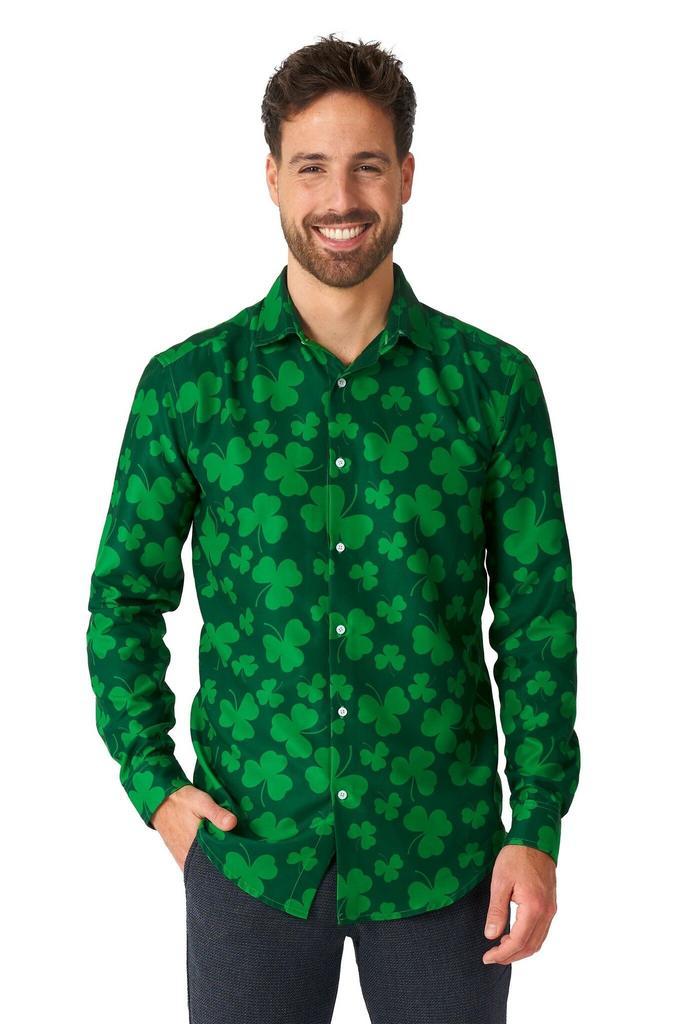 St. Patricks Day Overhemd Heren Suitmeister, Kleding | Heren, Carnavalskleding en Feestkleding, Nieuw, Verzenden
