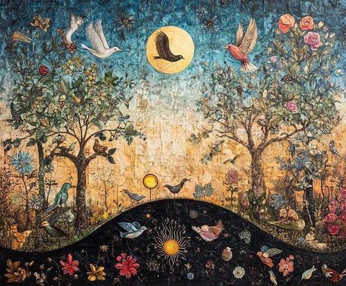 The RodriGuez (R&G) - El Jardín de los Sueños - XXL - NO, Antiek en Kunst, Kunst | Schilderijen | Modern