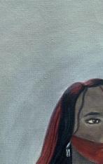 After George Catlin (1796-1872) - Mah-to-toh-pa, (The Four