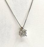 Halsketting - 18 karaat Witgoud Diamant (Natuurlijk), Handtassen en Accessoires, Kettingen, Nieuw