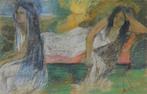Blanche Roboa Pissarro (1878-1945) - Au bord de leau