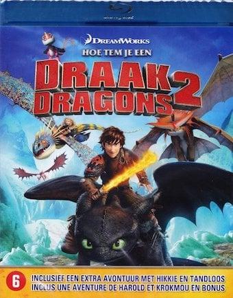 How to Train Your Dragon 2 - Blu-Ray (Blu-Ray (Geen Games)), Cd's en Dvd's, Blu-ray, Zo goed als nieuw, Ophalen of Verzenden