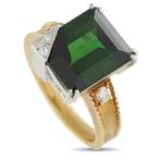 Ring - 18 karaat Geel goud, Platina, Platina en 18K geelgoud, Handtassen en Accessoires, Ringen, Nieuw