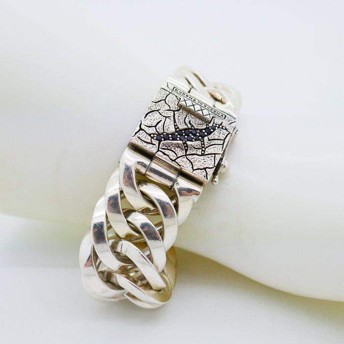 Zonder minimumprijs - Buddha to Buddha - Armband Zilver, Bijoux, Sacs & Beauté, Bracelets