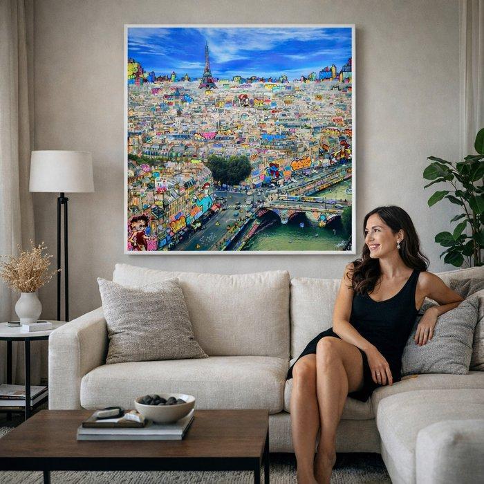 BLACH (Maxime Blachère) - Paris Bande Dessinée et lunettes, Antiek en Kunst, Kunst | Designobjecten