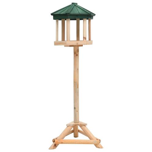 vidaXL Vogelvoeder staand 33x110 cm massief vurenhout, Dieren en Toebehoren, Vogels | Toebehoren, Nieuw, Verzenden