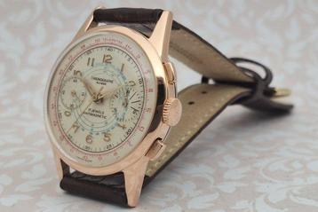 Chronographe Suisse - Cal. Landeron 151 - JUMBO - Sans Prix beschikbaar voor biedingen