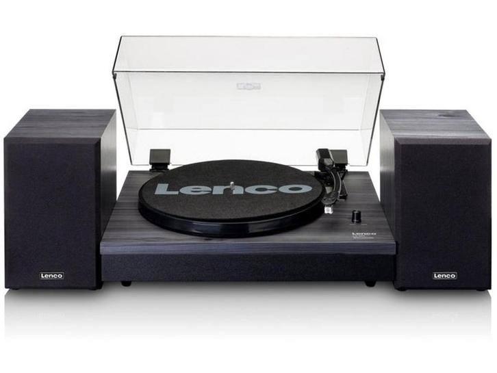 Lenco LS-301 - Platenspeler - Bluetooth 4.1 - 2 losse houten, Audio, Tv en Foto, Platenspelers, Zo goed als nieuw, Verzenden