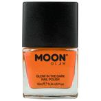 Moon Glow Glow in the Dark Nail Polish Orange 14ml, Verzenden, Nieuw