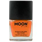 Moon Glow Glow in the Dark Nail Polish Orange 14ml, Verzenden