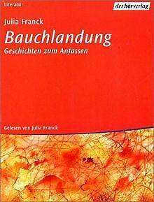 Bauchlandung, 2 Cassetten von Julia Franck  Book, Livres, Livres Autre, Envoi