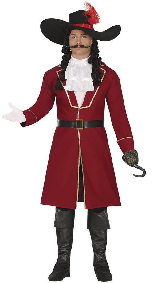 Piraat Kostuum Bordeaux Rood Heren Lang, Vêtements | Hommes, Costumes de carnaval & Vêtements de fête, Envoi