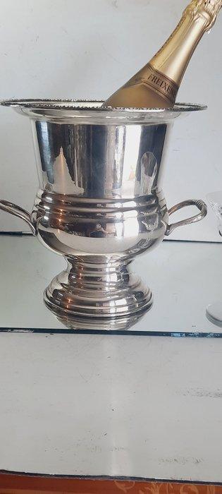 Champagne koeler - Verzilverd, verzilverd op de messing, Antiek en Kunst, Antiek | Meubels | Tafels