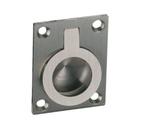 Luikring Marine 38x50 mm nikkel mat, Klink of Kruk