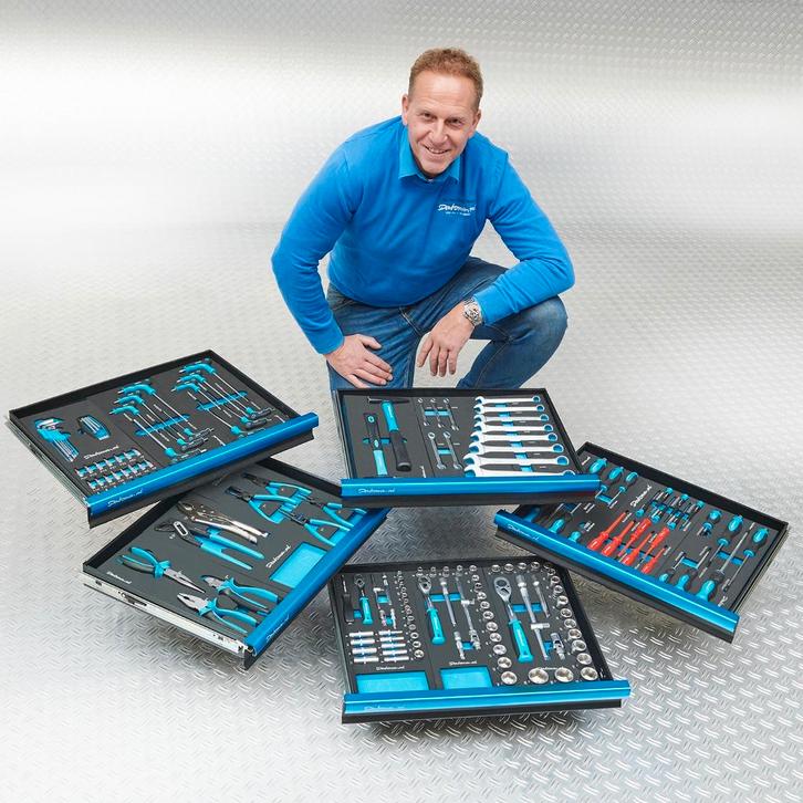 Datona Gereedschapsset Ultimate Plus 170-delig - voor 5, Doe-het-zelf en Bouw, Gereedschap | Handgereedschap, Ophalen of Verzenden