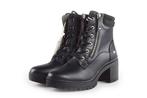 Mustang Veterboots in maat 38 Zwart | 5% extra korting, Verzenden, Zwart, Overige typen, Zo goed als nieuw