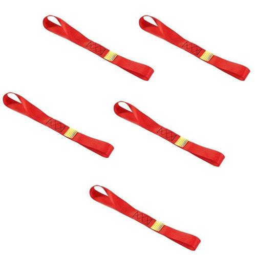 Set van 5 stuks spanbanden 30 cm met dubbele lus / sjorband, Auto-onderdelen, Motor en Toebehoren, Ophalen of Verzenden