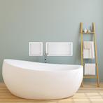 Wiesbaden Inbouwnis | Exellence | 30x30x7cm | RVS Mat Wit, Doe-het-zelf en Bouw, Ophalen of Verzenden, Nieuw, Bad