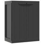 Tuinkast 65x37x85cm - Zwart - Stockopruiming!, Verzenden, Nieuw, Kunststof