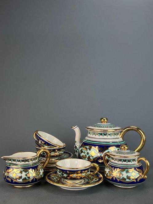 DERUTA - Service à thé (23) - Porcelaine, Antiek en Kunst, Antiek | Meubels | Tafels