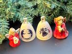 Decoratieve bel (4) - diverse makers: 4 kerstbelletjes,, Diversen, Kerst, Nieuw