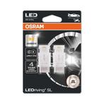 Osram P27/7W LED Retrofit Oranje 12V W2.5x16q 2 Stuks, Ophalen of Verzenden, Nieuw