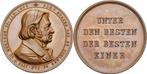Österreich Medaille Joseph Goerres Bronze Medaille 1848 R.., Postzegels en Munten, Penningen en Medailles, Verzenden
