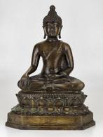 Boeddha op lotustroon - 40 cm - Thailand  (Zonder