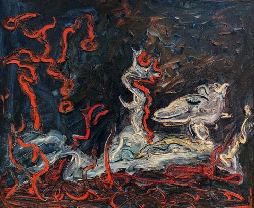 Raúl Torrent (1925–2001) - La forma del grito, Antiek en Kunst, Kunst | Schilderijen | Modern