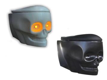 Veiling - Inbouw wandcloset met closetzitting Skull (2 kle
