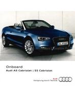 2013 AUDI A5 | S5 CABRIO INSTRUCTIEBOEKJE (ONBOARD), Auto diversen, Handleidingen en Instructieboekjes
