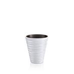 Witte design plantenbak Wave H44 (Oud Model), Verzenden, Nieuw