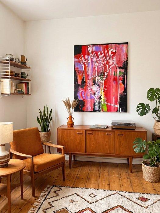 Karl Lagasse - Je taime, Antiquités & Art, Art | Peinture | Moderne