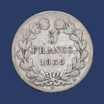 Frankrijk. Louis Philippe I. 5 Francs 1839-A, Paris (Zonder