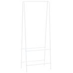 vidaXL Kledingrek 59x35x150 cm wit, Huis en Inrichting, Kasten | Kleerkasten, Verzenden, Nieuw