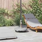 vidaXL Parasolvoet Grijs 45 x 45 x 45 cm Graniet, Verzenden, Nieuw