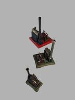 Stoommachine (3) - Josef Falk, Bing - Tin - 1930-1940 - 3x, Antiek en Kunst, Antiek | Speelgoed
