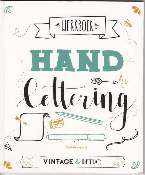 handlettering werkboek - vintage & retro 8713545012705, Boeken, Overige Boeken, Zo goed als nieuw, Verzenden